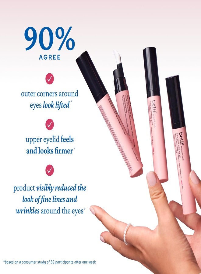 belif Retinol Firming Eye Serum – Aqua Bomb Lifting Eye Gel with Collagen & Bakuchiol for Puffiness, Fine Lines & Wrinkles, Peptide & Hyaluronic Acid, Korean Skin Care - Image 5